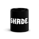 SHADE. Black Glossy Mug