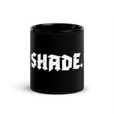 SHADE. Black Glossy Mug