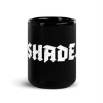 SHADE. Black Glossy Mug