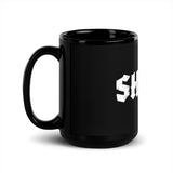 SHADE. Black Glossy Mug