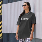 SHADE. Oversized Faded T-shirt (BLACK)