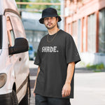 SHADE. Oversized Faded T-shirt (BLACK)