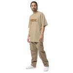 SHADE. Oversized Faded T-shirt (KHAKI)