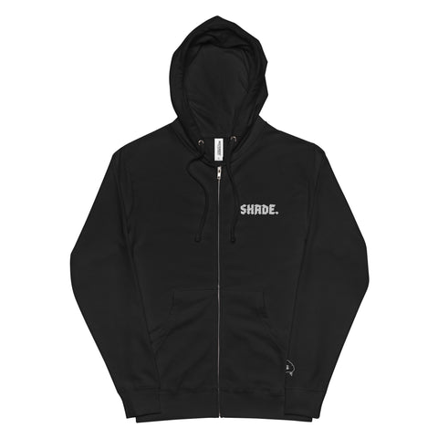 SHADE. Unisex Fleece Zip Up Hoodie