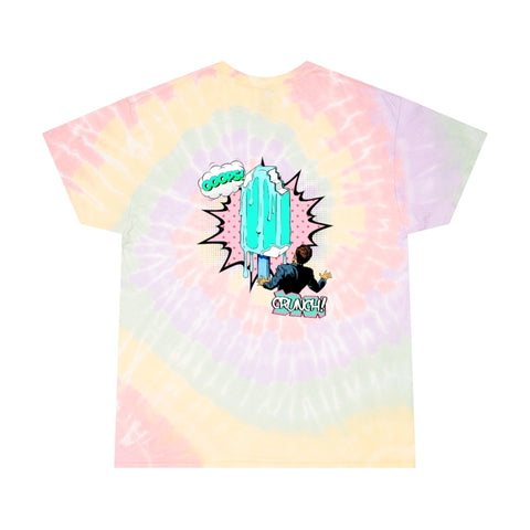 Shady Bunch Crunch Tie-Dye Tee Spiral (Hazy Rainbow)