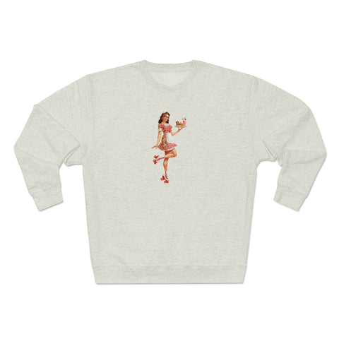 Shady Waitress Premium Crewneck