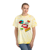 Comic Lips Tie-Dye Tee (Pale Yellow)