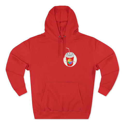 Shady Sips Premium Pullover Hoodie