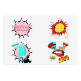 Shady Comic Stickers