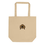 "Shady Cloud" Tan Eco Tote Bag