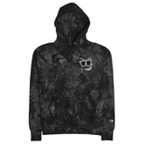 Shady Smirk Tie-Dye Hoodie (Black)