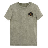 Shady Cloud Olive Green Denim T-Shirt