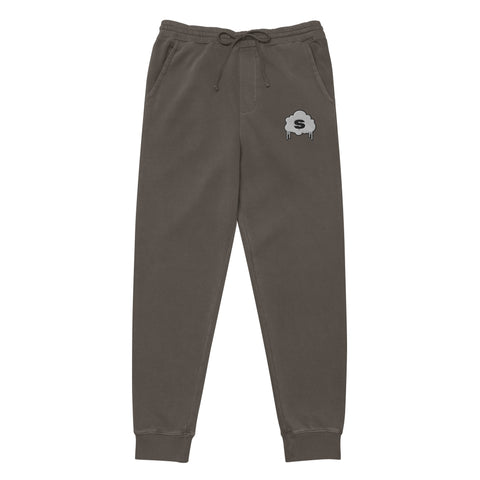 Shady Cloud Pigment-Dyed Sweatpants (Pigment Black)