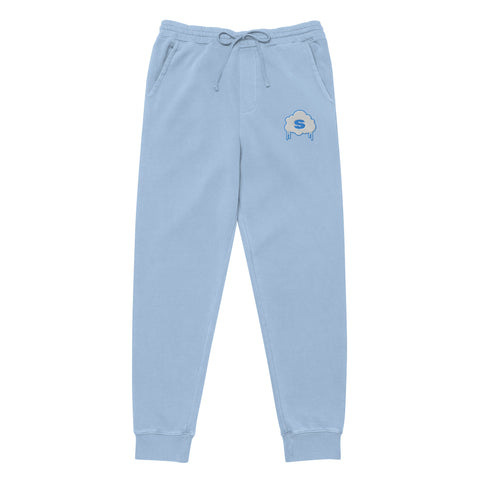 Shady Cloud Pigment-Dyed Sweatpants (Pigment Light Blue)