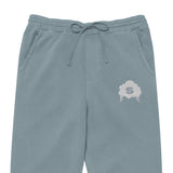 Shady Cloud Pigment-Dyed Sweatpants (Slate Blue)