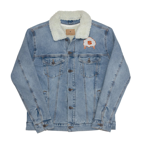 Shady Cloud Denim Sherpa Jacket