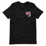 Shady Smirk Embroidered T-Shirt (Cotton Candy)