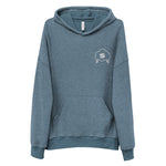 Shady Cloud Outline Sueded Fleece Hoodie (Heather Slate)